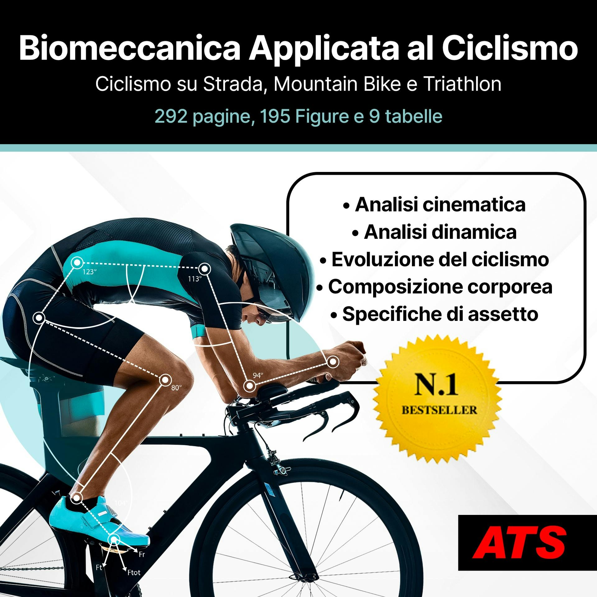 Libro Biomeccanica Applicata al Ciclismo Shop ATS